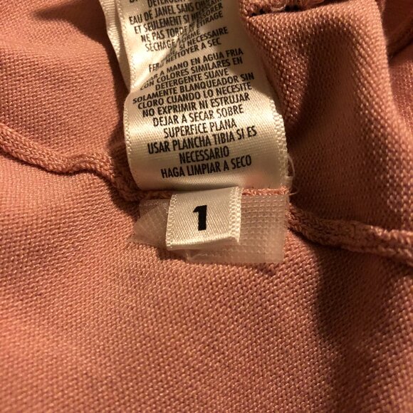 Vintage Petite Sophisticate Pink & Black Silk Blend Zip Cardigan | *Size is 1P - Picture 12 of 13